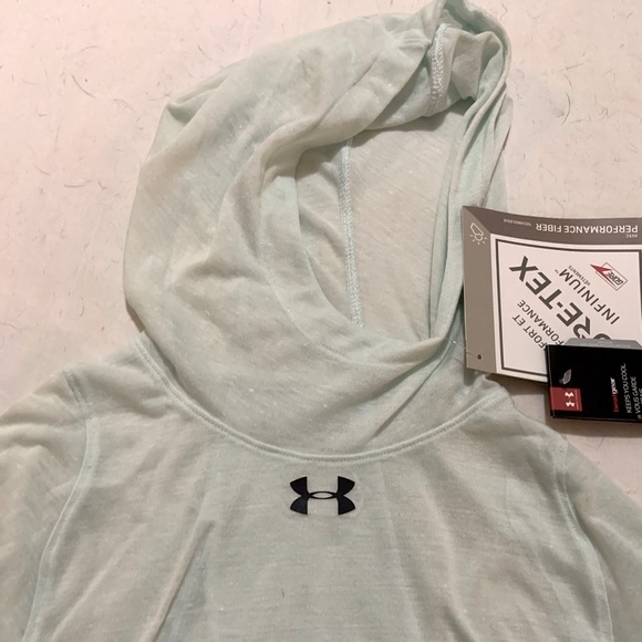 NWT Under Armour vortex hooded lightweight shirt - Picture 4 of 5